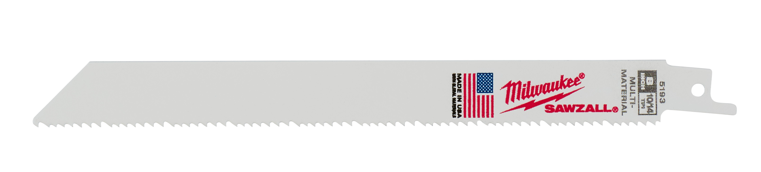 8 in. 10/14 TPI SAWZALL Blades - 5 Pack