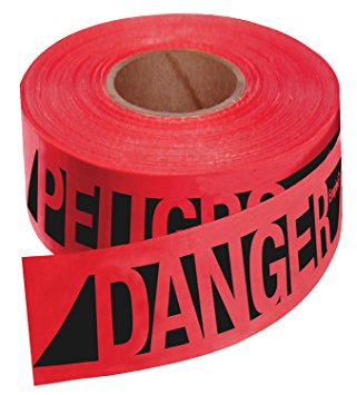 1000' x 3'' DANGER BARRICADE TAPE