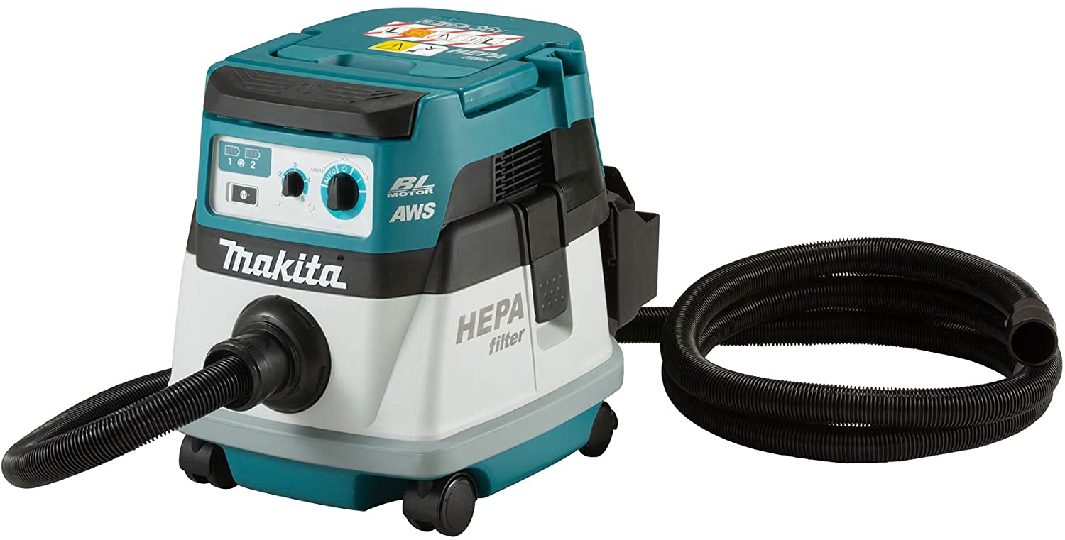 Makita DVC867LZX2 18Vx2 LXT Brushless AWS 8L Dry Quiet Vacuum (Tool Only)