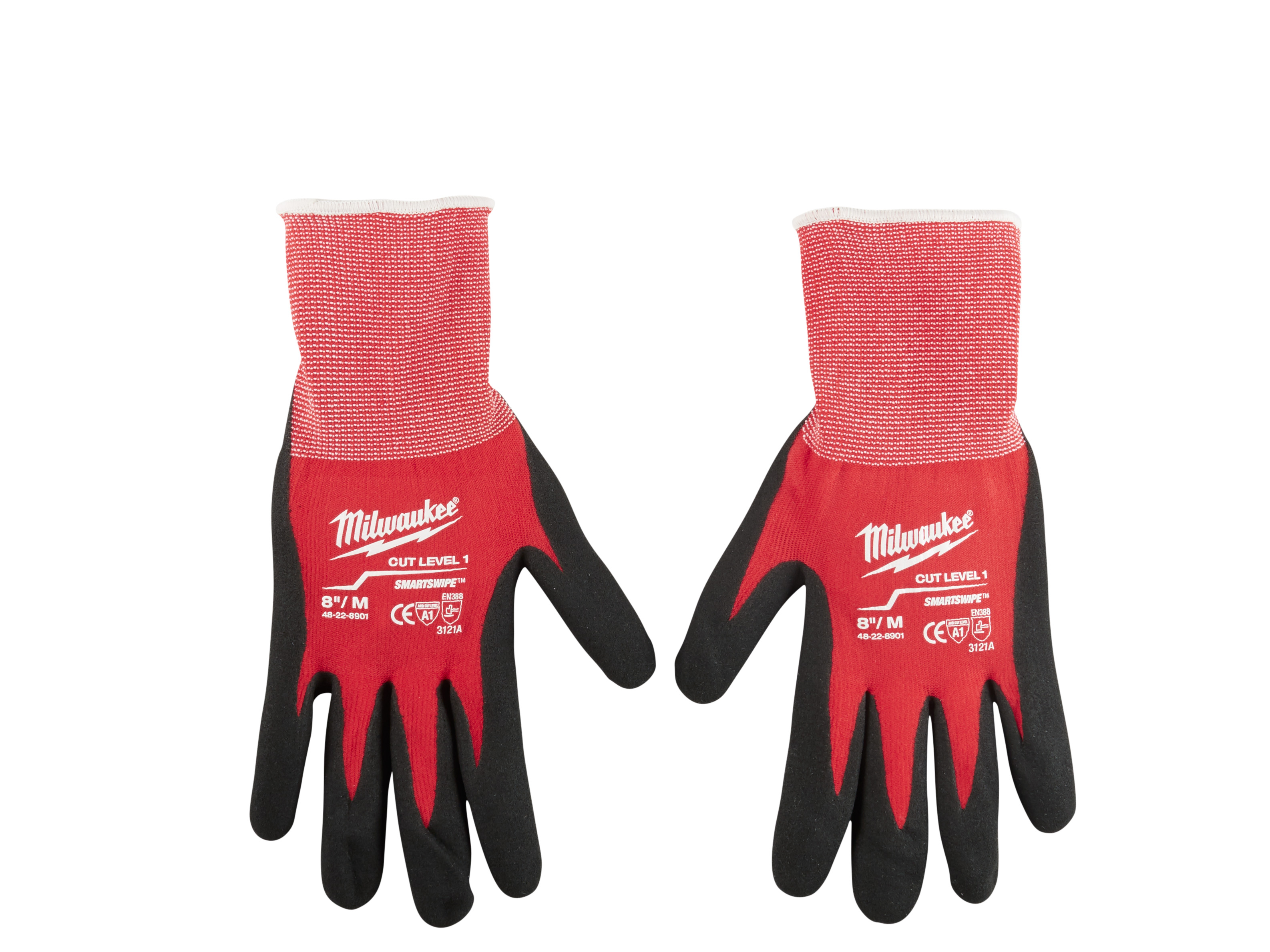 Cut 1 Dipped Gloves - L - 12 Pack