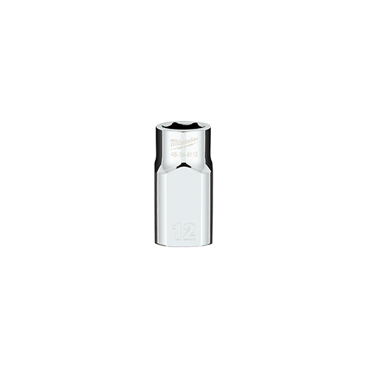1/2" Drive Metric 6-Point Socket with FOUR FLAT™ Sides 8mm - Standard