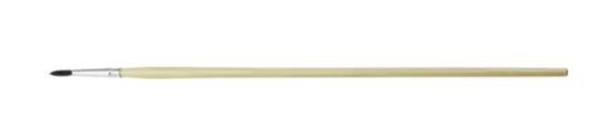 Fitch Marking Brushes - Round - Camel Hair Size 1: 9/64" Dia. 5/8" Trim - Box Qty 12