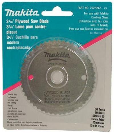 3-3/8" 50 Tooth Fine Circular Saw Blade