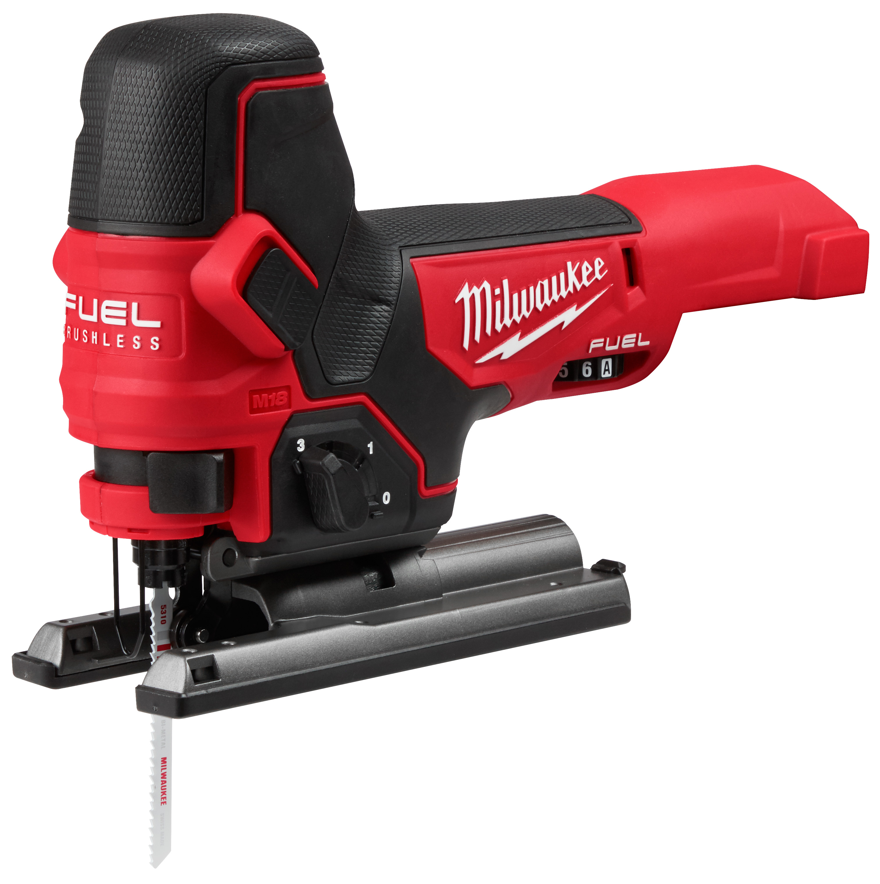 M18 FUEL 18 Volt Lithium-Ion Cordless Barrel Grip Jig Saw - Tool Only