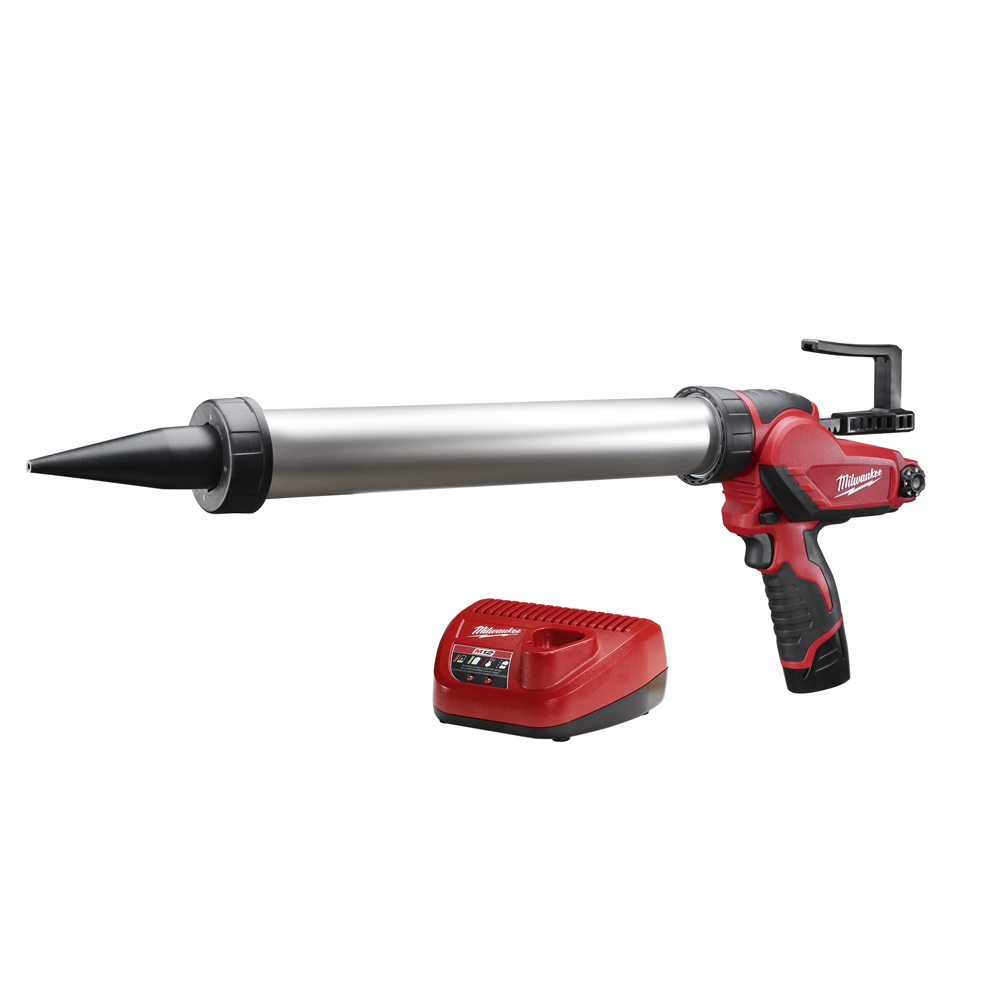 M12 12 Volt Lithium-Ion Cordless Sausage Caulk Gun Kit