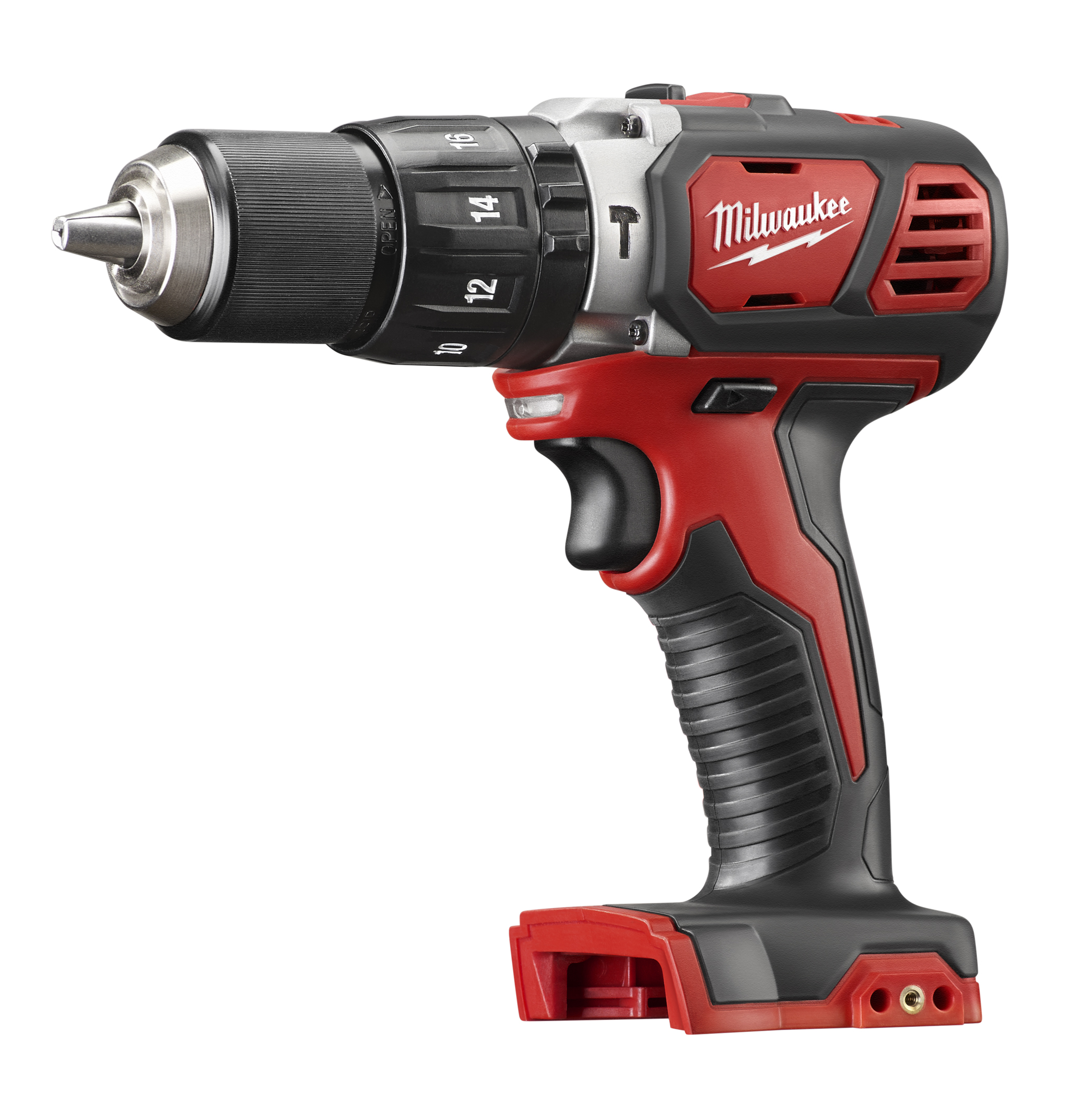 M18 18 Volt Lithium-Ion Cordless Compact 1/2 in. Hammer Drill Driver - Tool Only