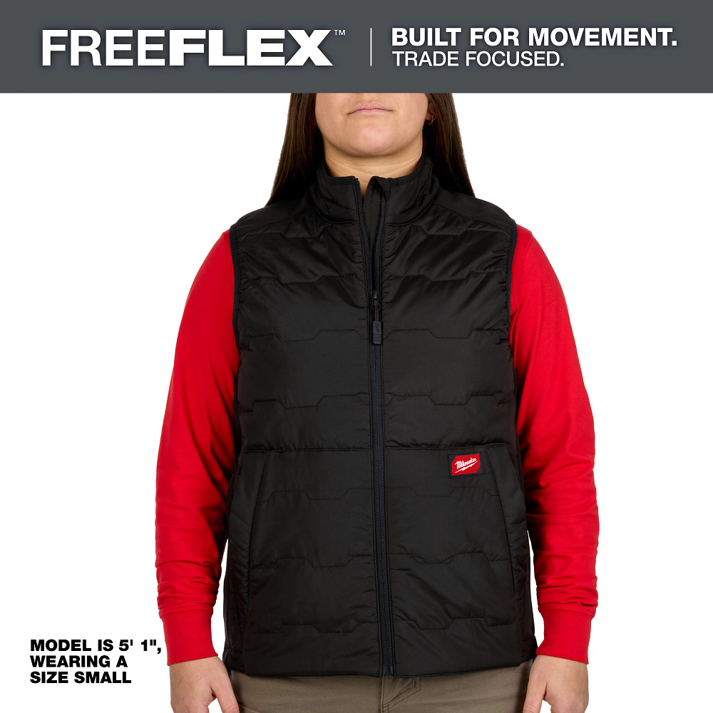 Women's FREEFLEX™ Lightweight Insulated Vest Black XL