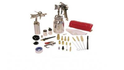 Spray Gun Kit, 43 Pc