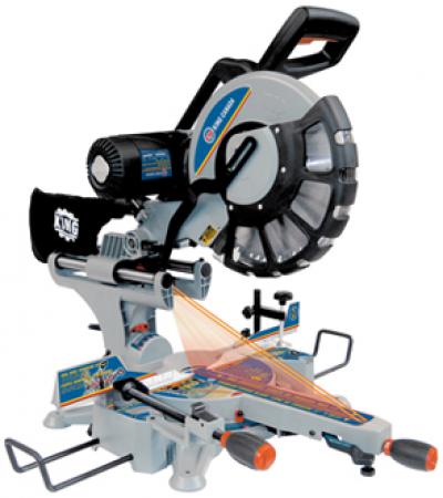 12" Sliding Dual Compound Miter Saw with Twin Laser