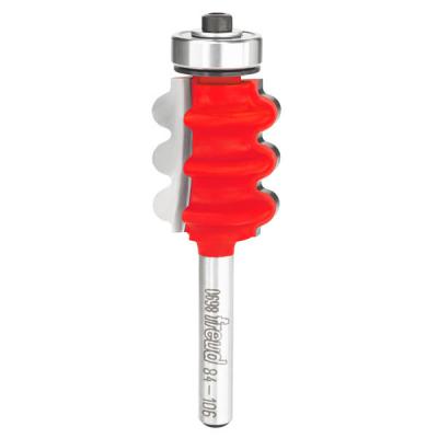 1/8" Radius Triple Beading & Fluting Bit