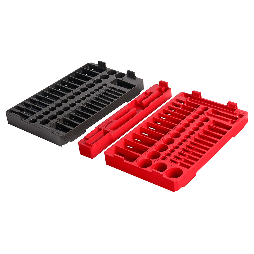 1/4 in. & 3/8 in. Ratchet and Socket Set in PACKOUT- SAE & Metric Trays - 106 Piece