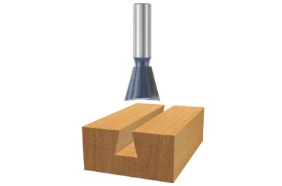 14° x 1 In. Carbide Tipped Dovetail Bit