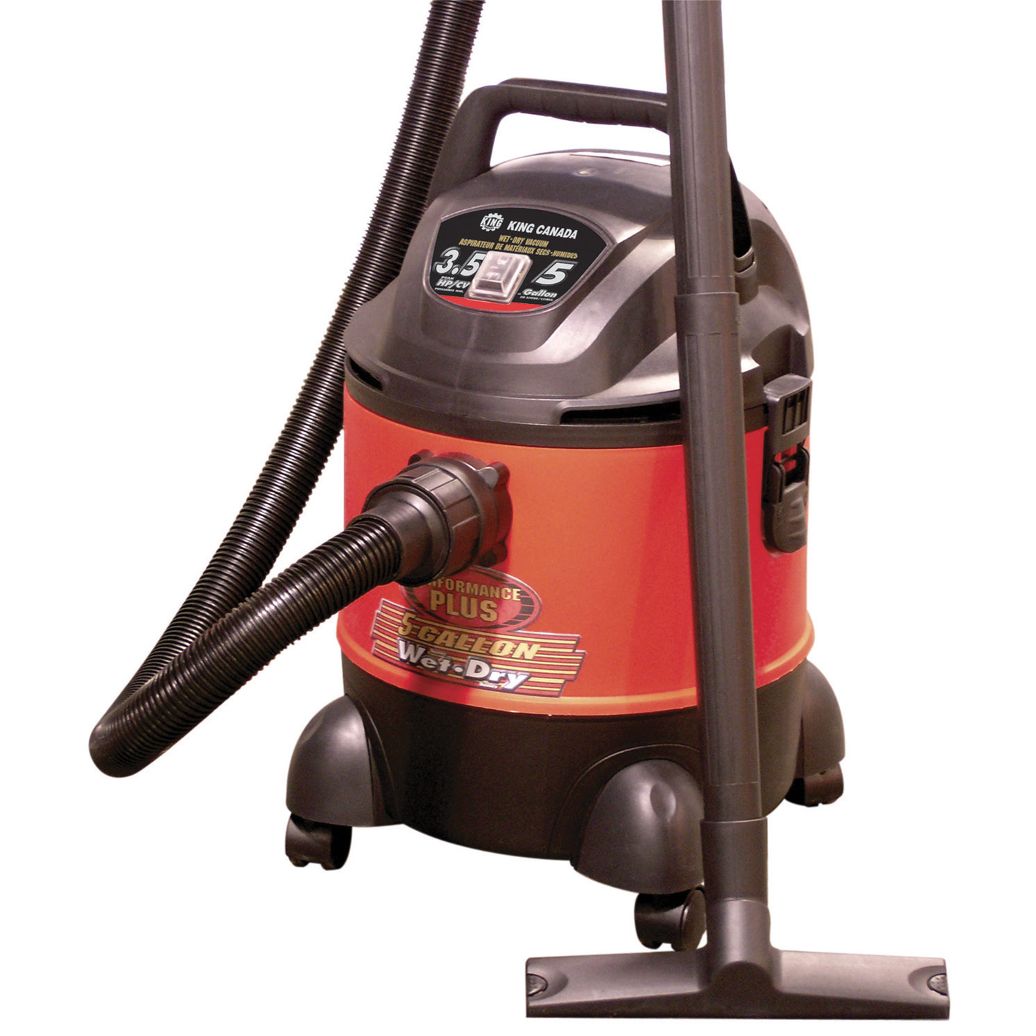 5 Gallon Wet•Dry Vacuum, 3.5 Peak HP