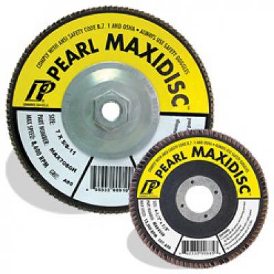 7 x 7/8 Premium AO Maxidisc™ Flap Discs for Metal, Type 27 Shape