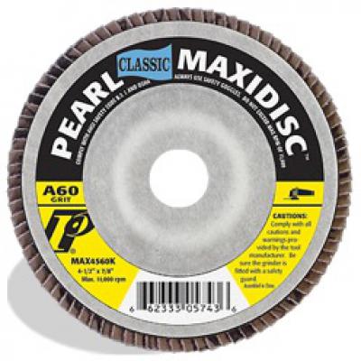 4-1/2 x 7/8 Classic™ AO Maxidisc™ Flap Discs for Metal, Type 27 Shape