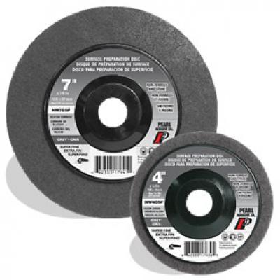 4-1/2 x 7/8 SC Grey Surface Preparation Wheel, Super Fine Grit, 10/Box