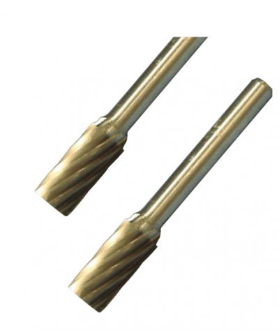 Carbide Burrs 1/4" x 5/8" x1/4" x 2 1/4" ISO-A