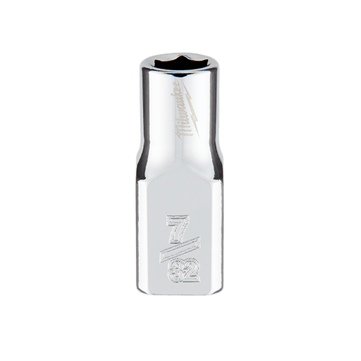 1/4" Drive SAE 6-Point Sockets with FOUR FLAT™ Sides 7/16" - Standard