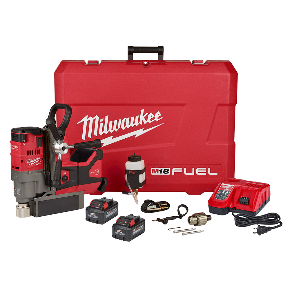 M18 FUEL 18 Volt Lithium-Ion Brushless Cordless 1-1/2 in. Magnetic Drill High Demand Kit with High Demand Battery