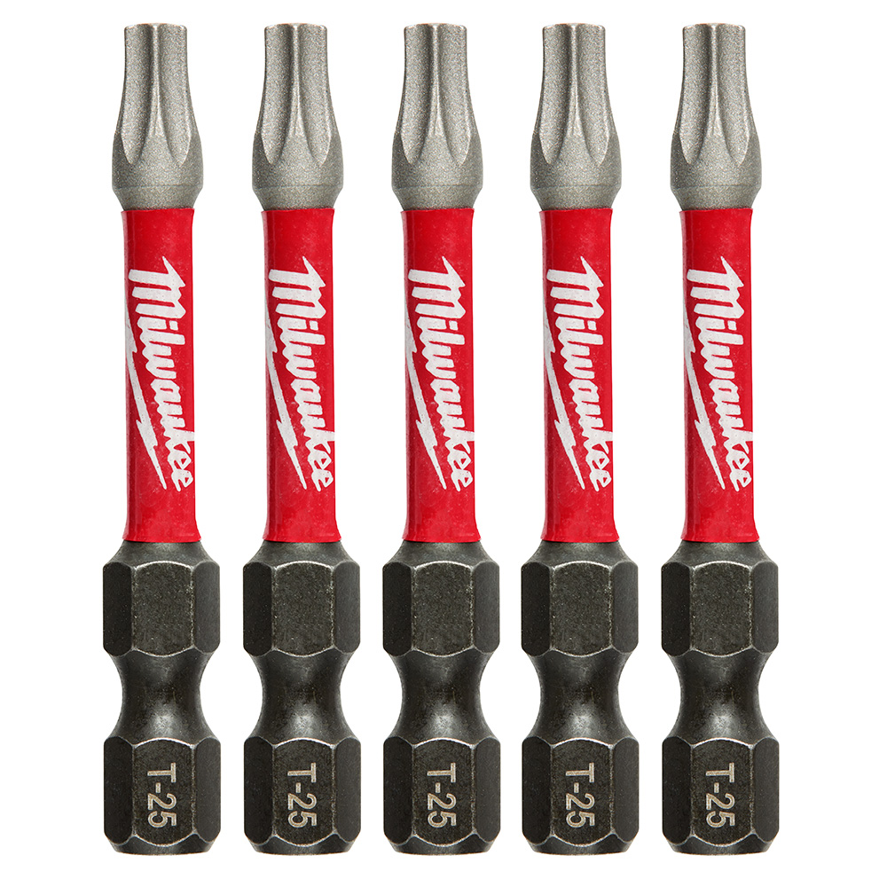 SHOCKWAVE 2 in. Impact Torx T25 Power Bits - 5 Pack