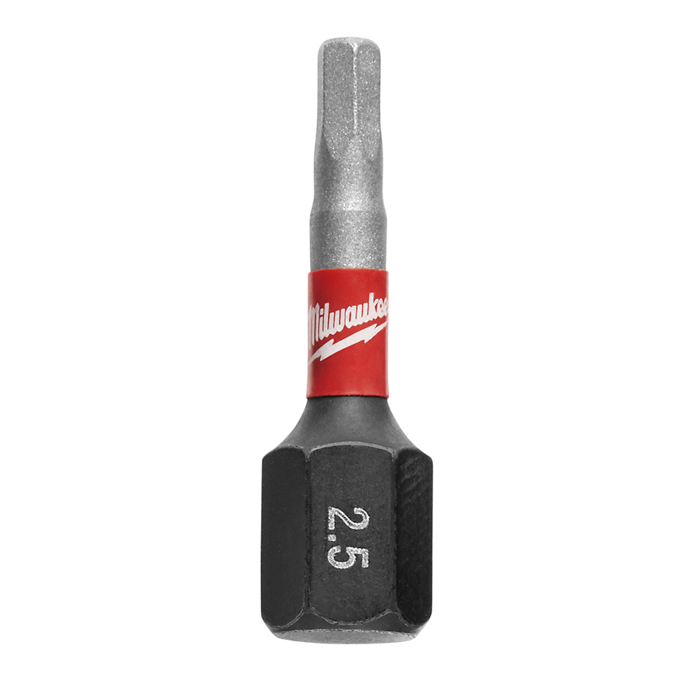 SHOCKWAVE Impact Hex 2.5 mm Insert Bit (25 PACK)