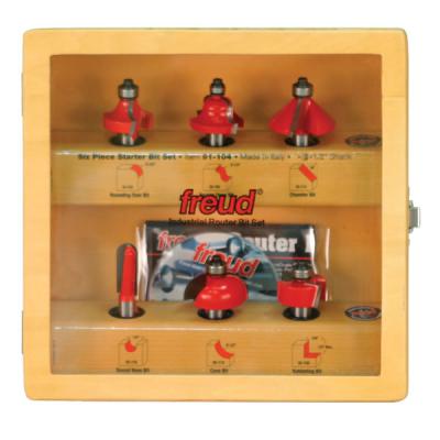6 Piece Starter Bit Set (1/2" Shank)