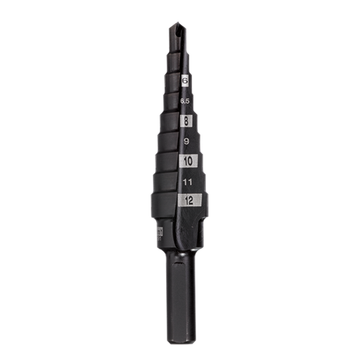 Step Drill Bits Metric - 4mm - 12mm