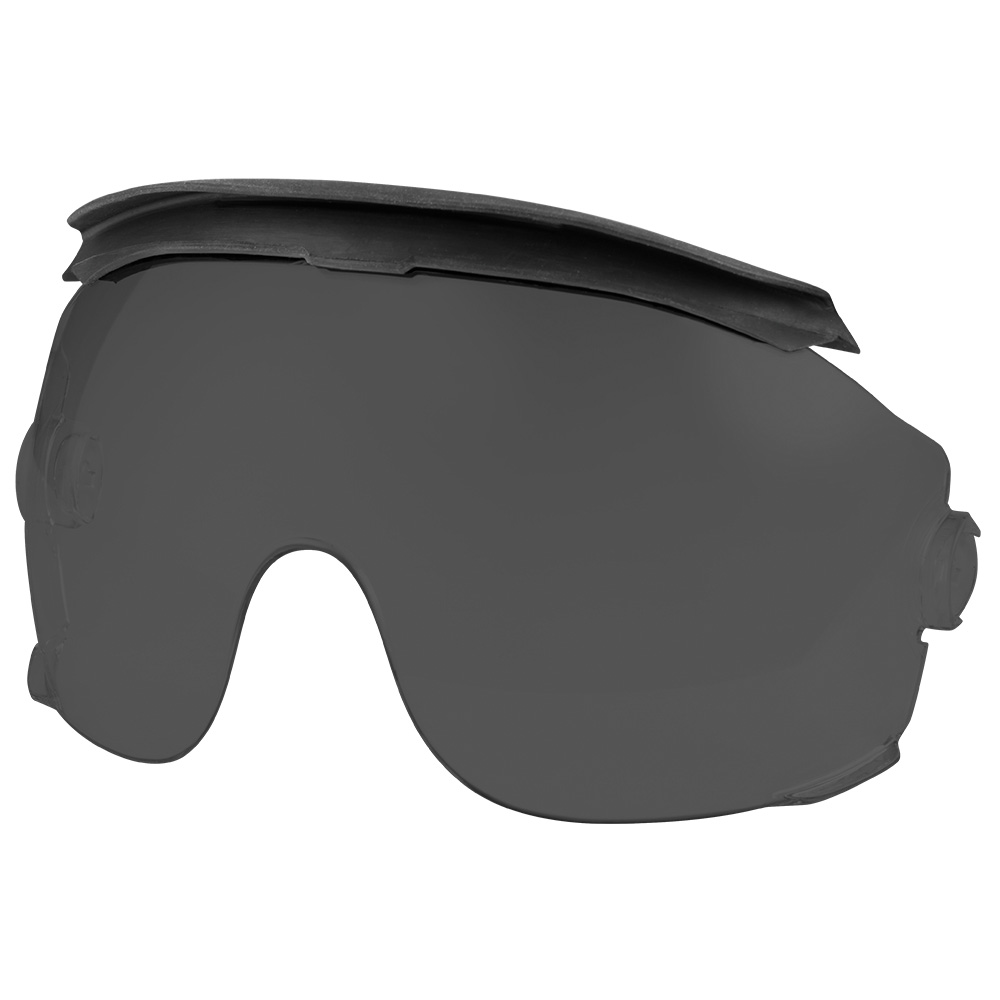 10pk Gasketed Tinted Eye Visor Replacement Lenses (Milwaukee® BOLT™ Safety Helmet & BOLT™ Hard Hat Mount)
