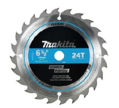 6-1/2" Cordless Circular Saw Blade 24T (5/8")