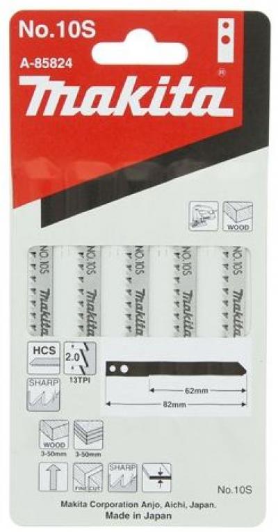 Shank Jig Saw Blades No. 10S - 5/pk