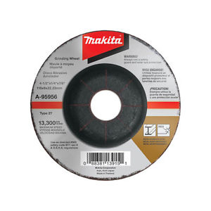 4-1/2" Depressed Center Abrasive Grinding Wheel WA36N (Pack Of 25)