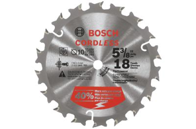 5-3/8" 18T, C.T Cordless Ciruclar Saw Blade (5 Pack)