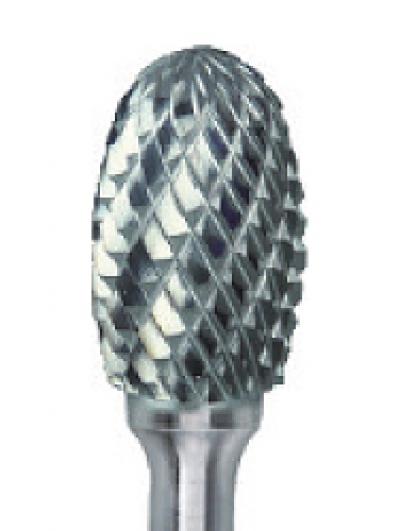 3/8 x 5/8 x 1/4 Carbide Bur, Double Cut, SE3 Type