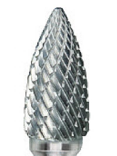 3/8 x 3/4 x 1/4 Carbide Bur, Double Cut, SG3 Type