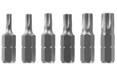 Carded Torx Bit 6 Piece Set (3 Pack)