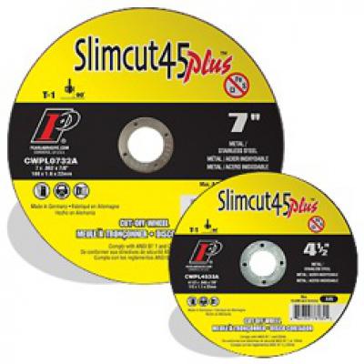 6 x .045 x 7/8 Slimcut45™ Plus AO Thin Cut-Off Wheels, A46, 25/Box