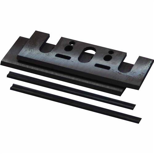 3-1/4" Planer Blades - Carbide Mini Blades & Set Plate