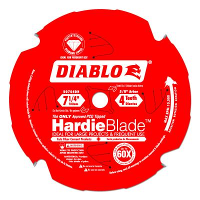 7-1/4 in. x 4 Tooth (PCD) Fiber Cement HardieBlade