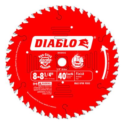 8-1/2" x 40 Tooth General Purpose Slide Miter Saw Blade 