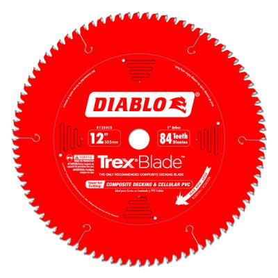 12 in. x 84 Tooth Composite Material/Plastics TrexBlade 