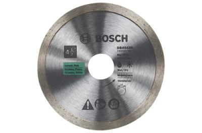 4-1/2 In. Standard Continuous Rim Diamond Blade for Clean Cuts (5 Pack)