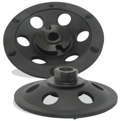 4 x 5/8-11 6 PCD Segment Cup Wheel, Double Row