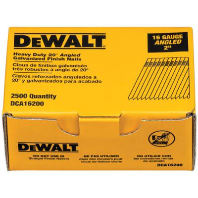 20-Degree Angled Finish Nail (Pack of 2500)