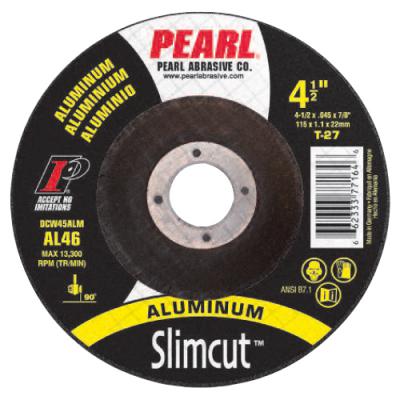 4.5 x .045 x 7/8 Slimcut™ T-27 Aluminum Thin Cut-Off Wheels, A36, 25/Box