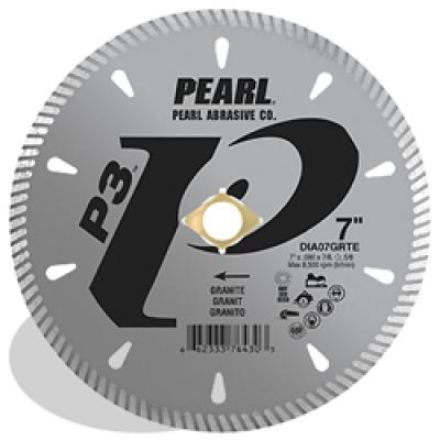 7 x .090 x 7/8, Dia, 5/8 Pearl P3™ Tile & Stone Blade, 8mm Rim