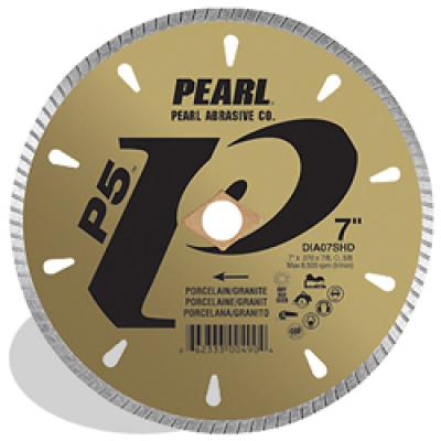 5 x .060 x 7/8, 5/8 Pearl P5™ Tile & Stone Blade, 6mm Rim