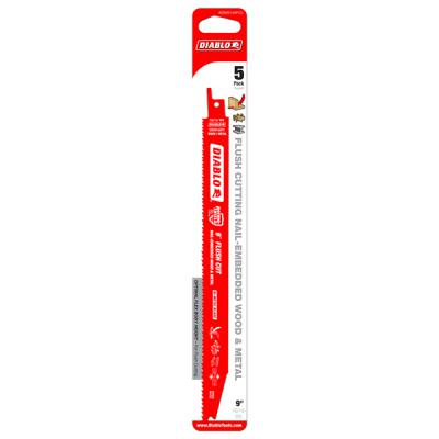 9" Flush Cut Recip Blade (5 pk)