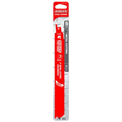 9" Steel Demon Bi-Metal Recip Blade for Metal (3/32" to 5/16") (5 pk) 