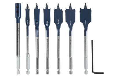 7 pc. Daredevil™ Standard Spade Bit Set Includes Extension