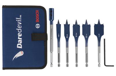 6 pc. Daredevil™ Stubby Length Spade Bit Set